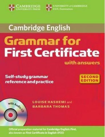 Cambridge Grammar for First Certificate Book with Answers...