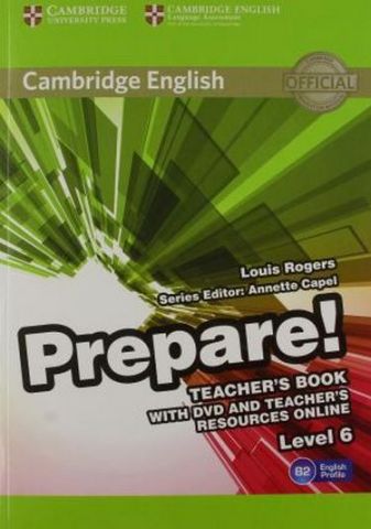 Cambridge English Prepare! Level 6 TB with DVD and...