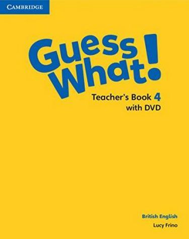 Guess What! Level 4 Teachers Book with DVD - фото 1