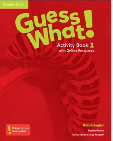 Guess What! Level 1 Activity Book with Online Resources - фото 1
