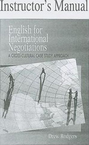 English for International Negotiations Instructor's...