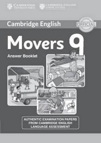 Cambridge YLE Tests 9 Movers Answer Booklet - фото 1