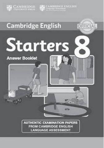 Cambridge YLE Tests 8 Starters Answer Booklet - фото 1
