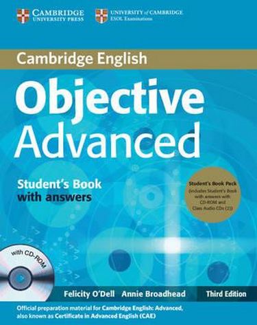 Objective Advanced Third edition SB Pack (SB with Answers with CD-ROM and Class Audio CDs (3)) - фото 1