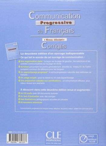 Communication Progr du Franc 2e Edition Debut Corriges - фото 2