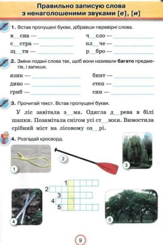 Застосовую знання. Робочий зошит з української мови. 3 клас - фото 2