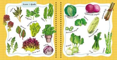 Книга для запису кулінарних рецептів. Kids menu (зелена) - фото 1