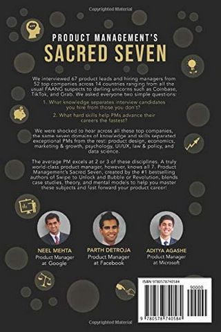 Product Managements Sacred Seven: The Skills Required to Crush Product Manager Interviews and be a World-Class PM - фото 2