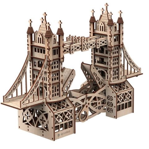 Тауерський міст. Механічна деревяна 3D-модель - фото 6