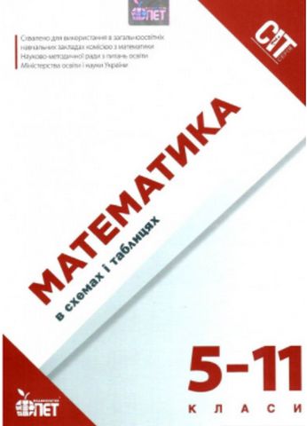 Математика в схемах і таблицях