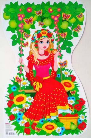 Плакат Дівчина Літо (Укр) - фото 1