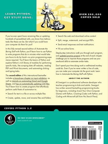 Automate the Boring Stuff with Python, 2nd Edition: Practical Programming for Total Beginners - фото 2