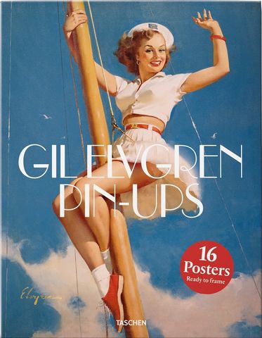 Gil Elvgren. Pin-Ups. Poster Set (16 prints in a box)