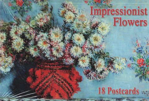 Набор почтовых открыток Impressionist Flowers. 18 открыток - фото 1