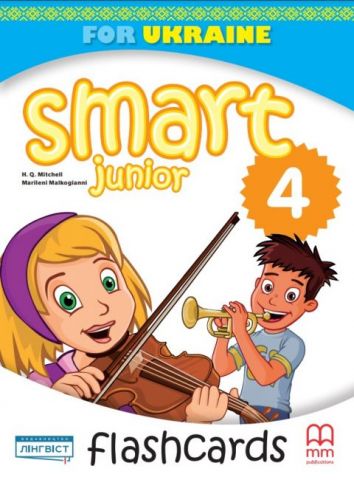 Smart Junior for Ukraine НУШ 4 Flash Cards - фото 1