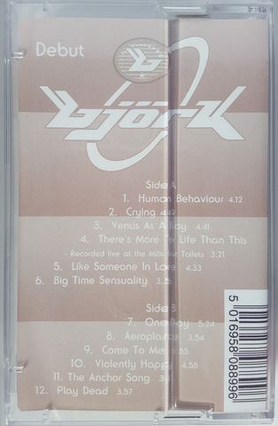 Bjork – Debut (Cassette) - фото 2