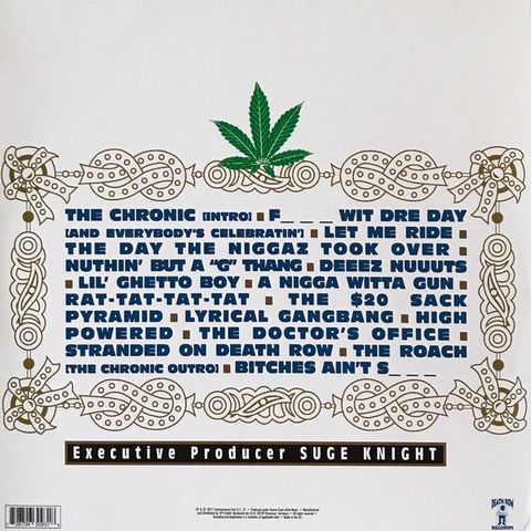 Dr. Dre – The Chronic (Vinyl) - фото 2