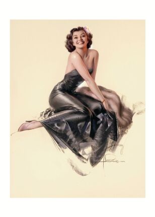 ROLF ARMSTRONG. Pin-Up In Black - фото 1