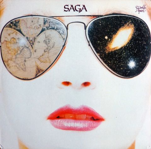 Saga – Worlds Apart (LP, Album, Reissue, Stereo, Vinyl) - фото 1