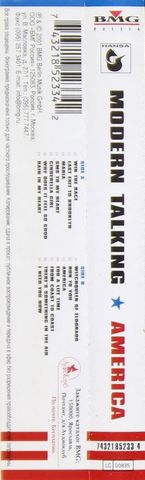 Modern Talking – America - The 10th Album (Cassette) - фото 3