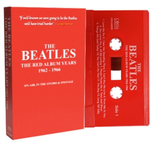 The Beatles – The Red Album Years 1962-1966 - On-Air, In The Studio & Onstage (Cassette)