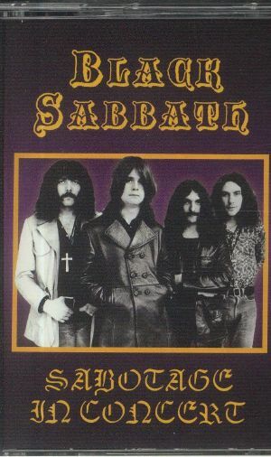 Black Sabbath – Sabotage In Concert (Cassette)