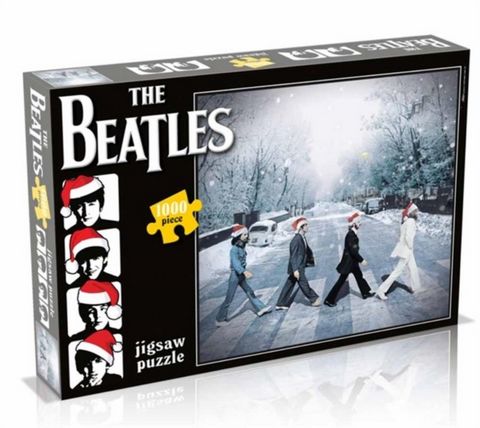Beatles Christmas Abbey Road 1000 Piece Jigsaw Puzzle (Пазлы Битлз) - фото 1