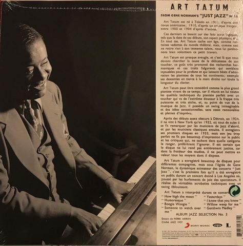 Art Tatum – From Gene Normans Just Jazz (Vinyl) - фото 2