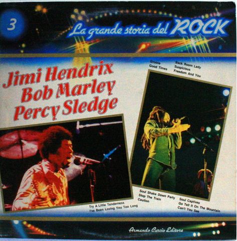 Jimi Hendrix / Bob Marley / Percy Sledge – La Grande Storia del Rock (Vinyl, Album) - фото 1