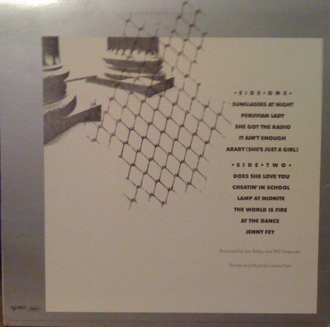 Corey Hart – First Offense (Vinyl, Album) - фото 2
