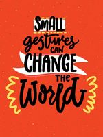 Блокнот Change the world