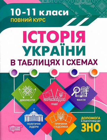 Історія України в таблицях і схемах, 10-11класи - фото 1