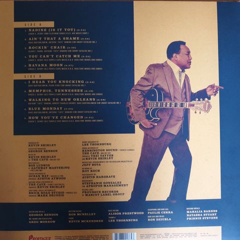 George Benson – Walking To New Orleans (Remembering Chuck Berry And Fats Domino) (Vinyl) - фото 2