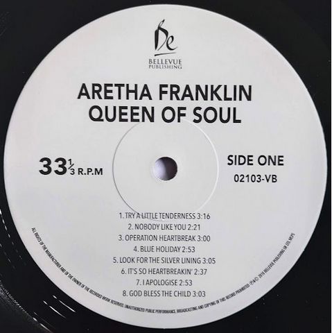 Aretha Franklin – Queen Of Soul (Vinyl) - фото 3
