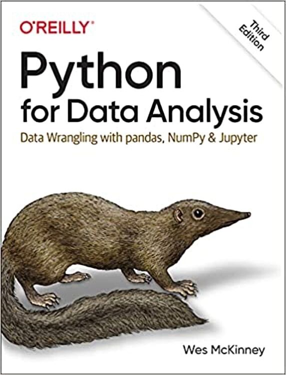 Python for Data Analysis. Data Wrangling with Pandas, NumPy, and Jupyter. 3rd Edition
