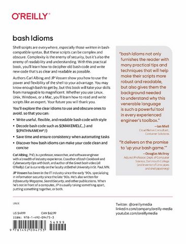 bash Idioms. Write Powerful, Flexible, Readable Shell Scripts - фото 2