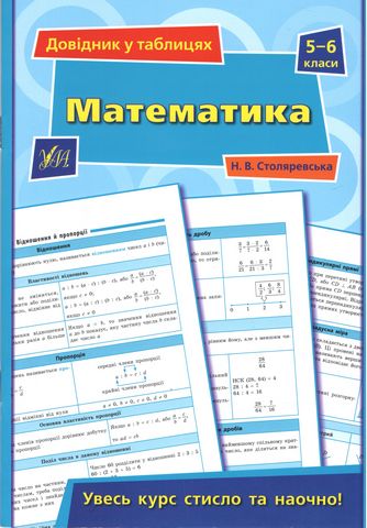 Математика. 5–6 класи - фото 1