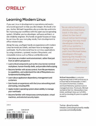 Learning Modern Linux: A Handbook for the Cloud Native Practitioner 1st Edition - фото 2