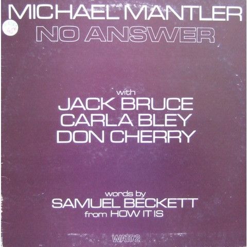 Michael Mantler – No Answer (Vinyl) - фото 1