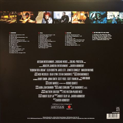 Clint Mansell Featuring Kronos Quartet – Requiem For A Dream (Vinyl) - фото 2