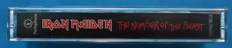 Iron Maiden – The Number Of The Beast (Cassette) - фото 3