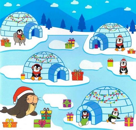 Знайди відмінності. Пінгвін - фото 4