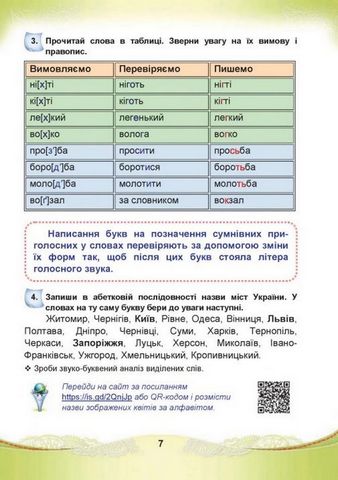 Українська мова та читання. 4 клас. Підручник. Частина 1 - фото 6