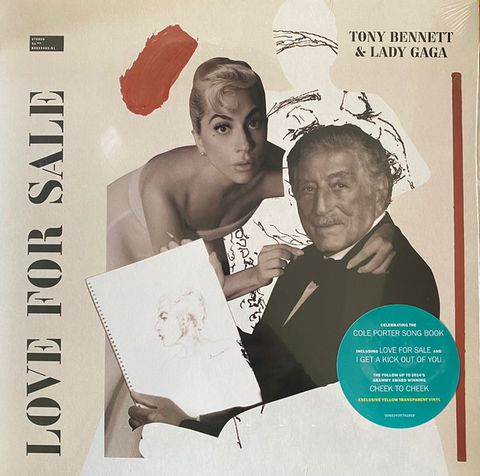 Tony Bennett & Lady Gaga – Love For Sale (LP, Album, 180 gram, Vinyl) - фото 1