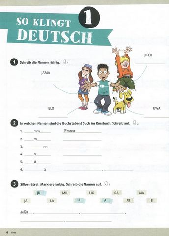Die Deutschprofis A1. Робочий зошит. Курс вивчення німецької мови для дітей - фото 3