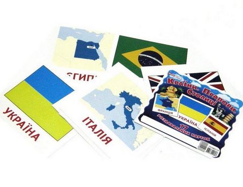 10681.Картки міні.Країни.Прапори.Столиці - фото 2