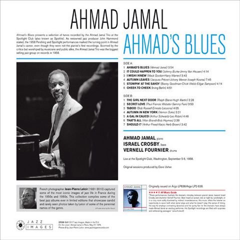 Ahmad+Jamal+%E2%80%93+Ahmad%27s+Blues+%28Vinyl%29 - фото 2