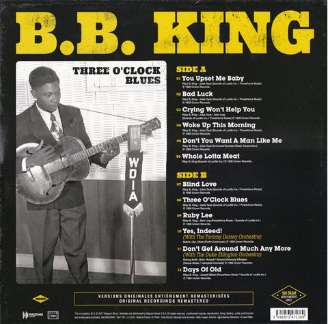 B.B. King – Three OClock Blues (Vinyl) - фото 2