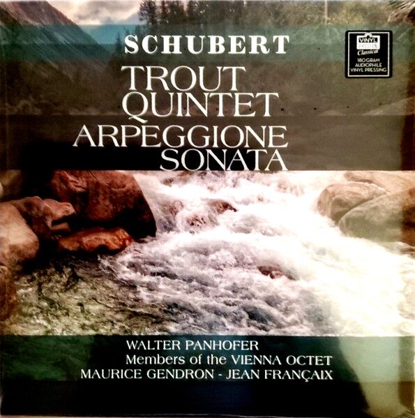 Schubert* / Walter Panhofer*, Members Of The Vienna Octet* / Maurice Gendron - Jean Francaix – Trout Quintet / Arpeggione Sonata (Vinyl)