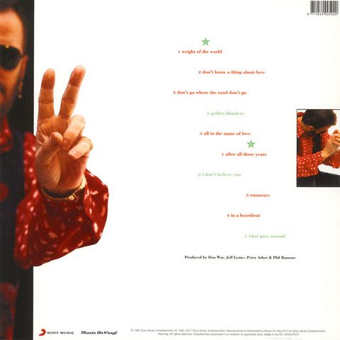 Ringo Starr – Time Takes Time (LP, Album, Reissue, 180 gram, Vinyl) - фото 2
